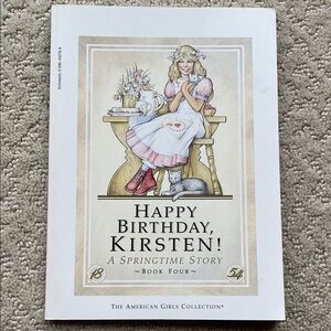 Happy Birthday, Kirsten! American Girl Doll Book